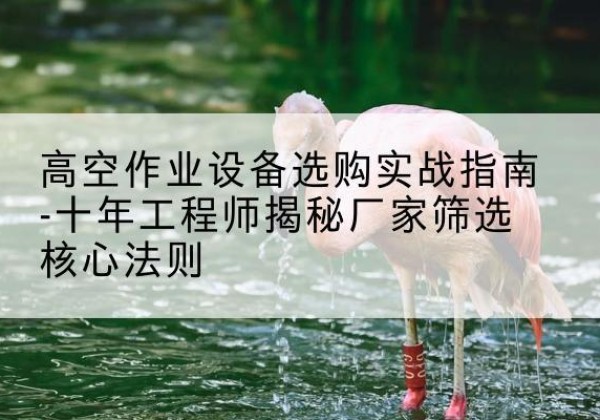汶川剪叉式升降机厂家-高空作业设备选购实战指南-十年工程师揭秘厂家筛选核心法则